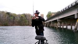Kevin Vandam on Lake Lanier